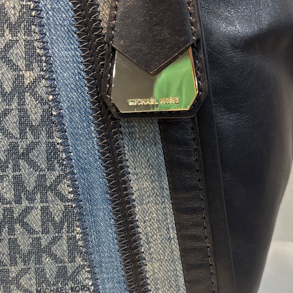 Michael Kors Whitney Denim and leather tote bag - Picture 2 of 8